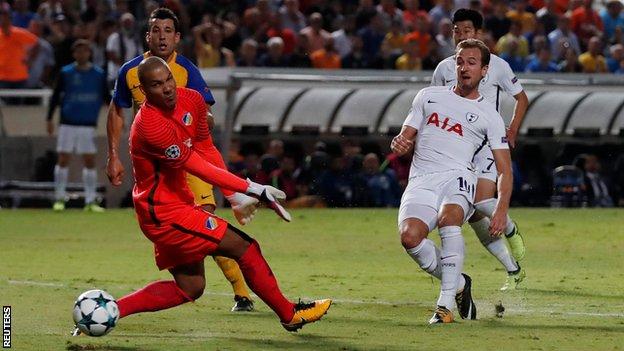 Kane scores for Tottenham
