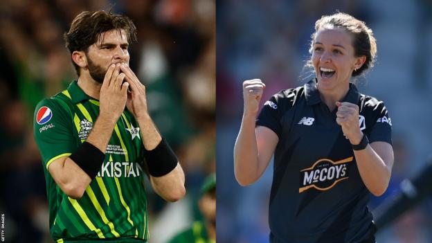 Shaheen Afridi and Kate Cross