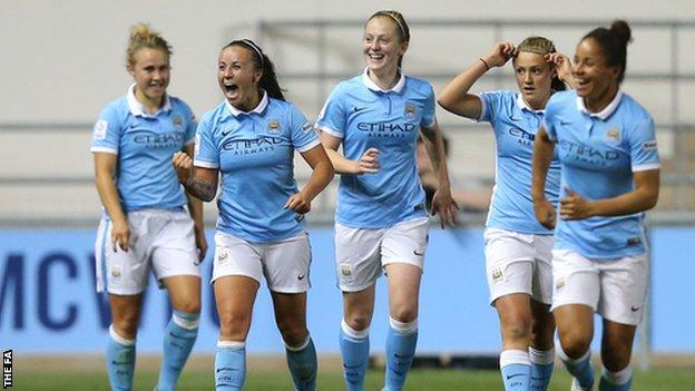 WSL 1: Manchester City Women 2-0 Liverpool Ladies - BBC Sport