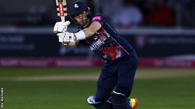 Kent captain Sam Billings hit his 22nd half-century in T20 cricket, although only half of them have been for the Spitfires