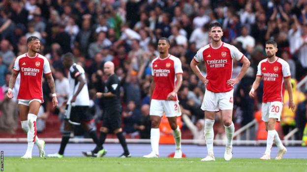 Arsenal were '10 times better' than last season, but Mikel Arteta