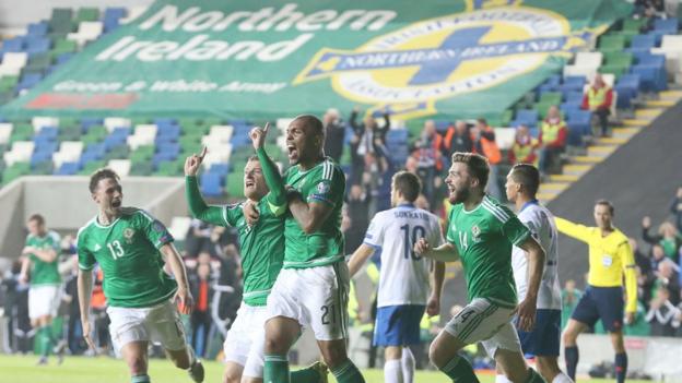 Northern Ireland's first-ever appearance at the European finals was secured by a 1-0 home win over Greece