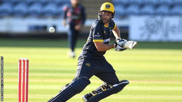 Glamorgan captain Chris Cooke will miss the Somerset game through injury