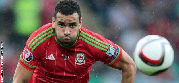Wales forward Hal Robson-Kanu