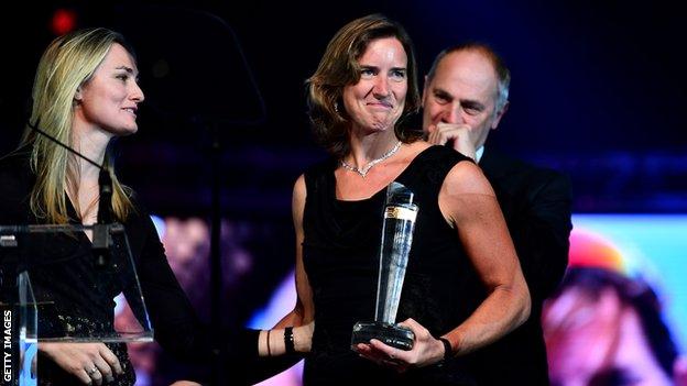 Katherine Grainger wins Olympians' Olympian award at Team GB ball - BBC ...