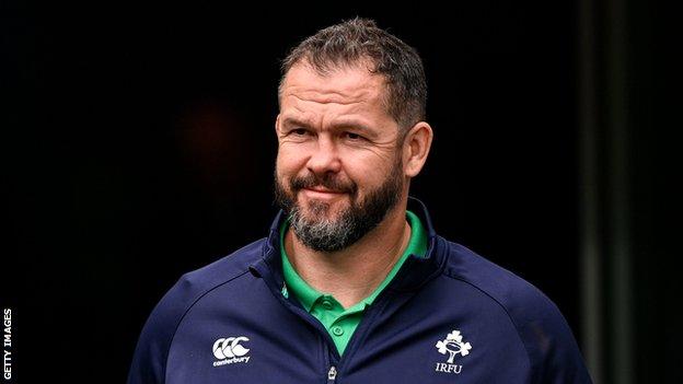 Ireland national team head coach Andy Farrell