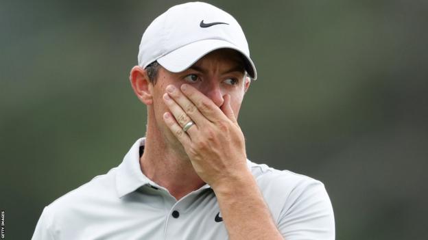 Rory McIlroy astatine  Augusta