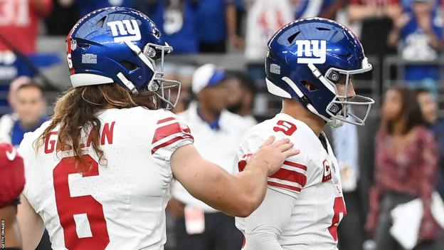 Scots help New York Giants to comeback win - BBC Sport