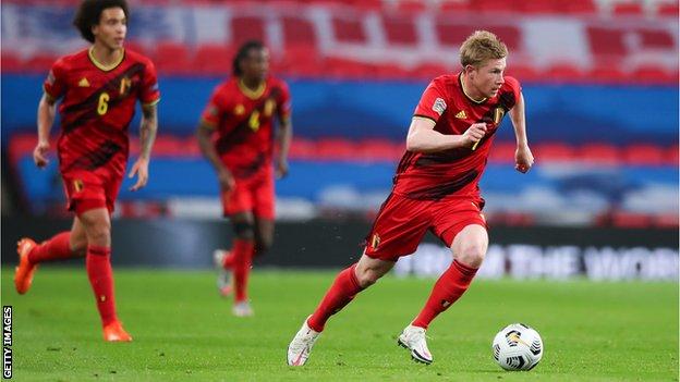 Kevin de Bruyne: Manchester City midfielder withdraws from Belgium squad -  BBC Sport