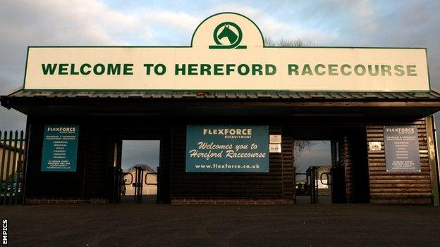 Hereford racecourse