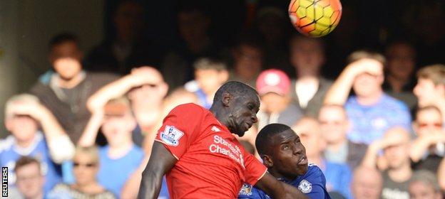 Liverpool defender Mamadou Sakho