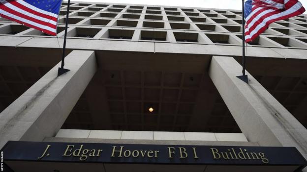 The J Edgar Hoover FBI Building in Washington DC