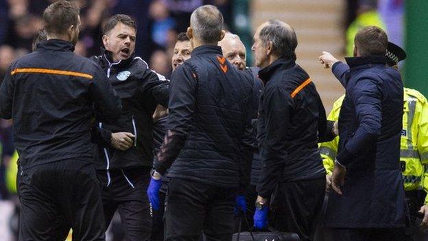 Rangers fined £15,000 for incidents against Celtic and Hibernian