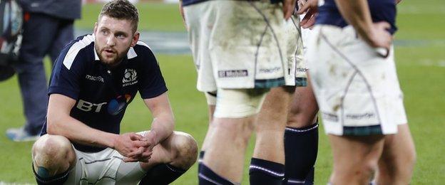 Scotland's Finn Russell reflects on the defeat by England