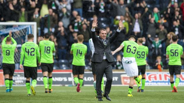 Celtic: Brendan Rodgers encouraged by young players breaking into first-team