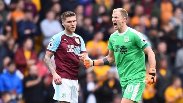 Wolves 1-0 Burnley: Sean Dyche 'blessed' to have Hart at Burnley - BBC Sport