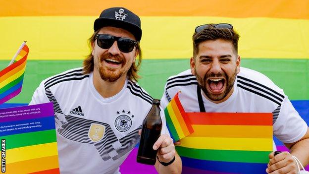 Rainbow Flags Blossom Outside Munich Soccer Arena After Sport Rejects LGBT  Protest Of Hungarian Law