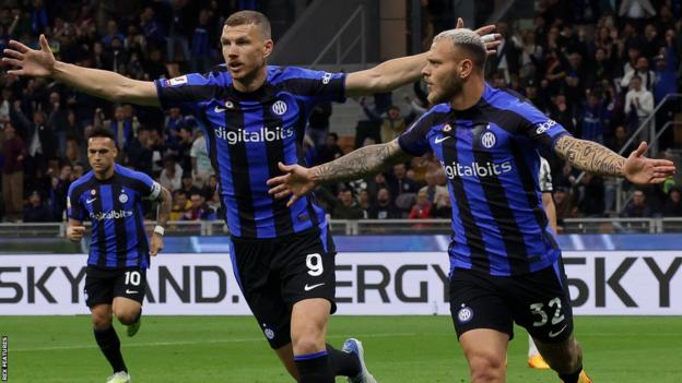Inter-Juventus 1-0 (2-1): il gol di Federico Dimarco manda i padroni di casa in finale di Coppa Italia.