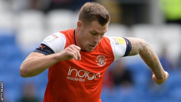 James Collins of Luton Town