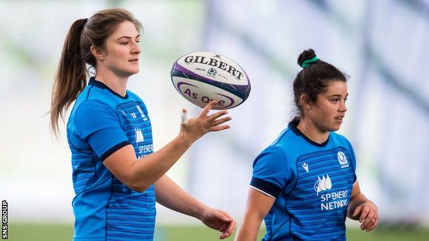 The Scotland squad has been training full-time in Edinburgh