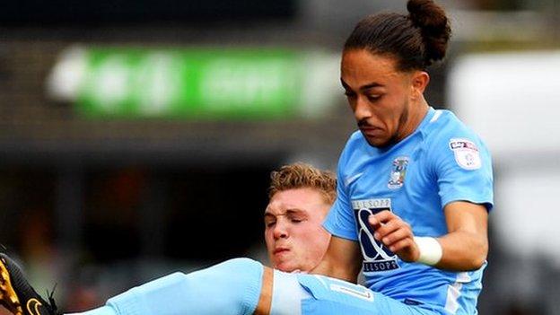 Coventry City winger Jody Jones missed the rest of the season after suffering the same injury in November 2017