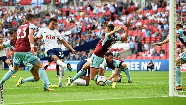 Dele Alli scores for Tottenham