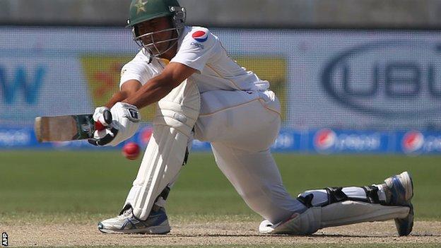 Pakistan batsman Younus Khan