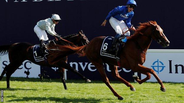 Masar wins the Derby at Epsom