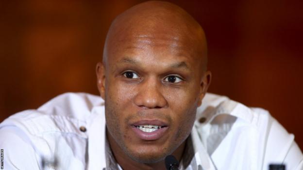 Linton Vassell posing