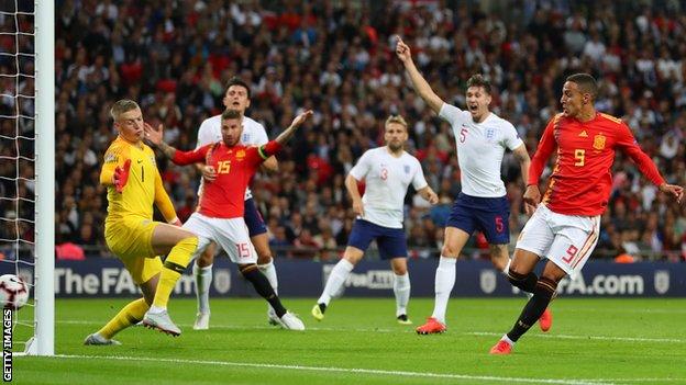 Rodrigo scores the winner for Spain at Wembley