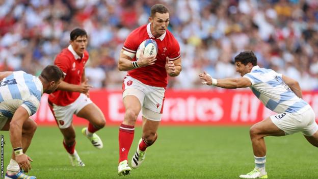 George North earned his 118th cap for Wales in the World Cup quarter-final defeat against Argentina in Marseille in October 2023.