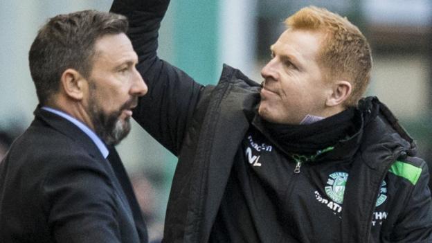 ‘He’s on hiding to nothing’ – Aberdeen’s McInnes has sympathy for Celtic boss Lennon