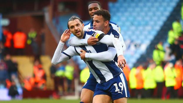West Brom win derby against rivals Villa - BBC Sport