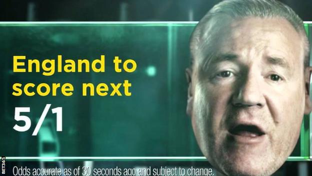 Actor Ray Winstone is the floating face of Bet365's advertising campaign