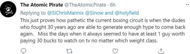 Atomic Pirate tweet