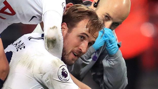 Harry Kane: Ankle injury would be 'massive' for Tottenham says Pochettino - BBC Sport
