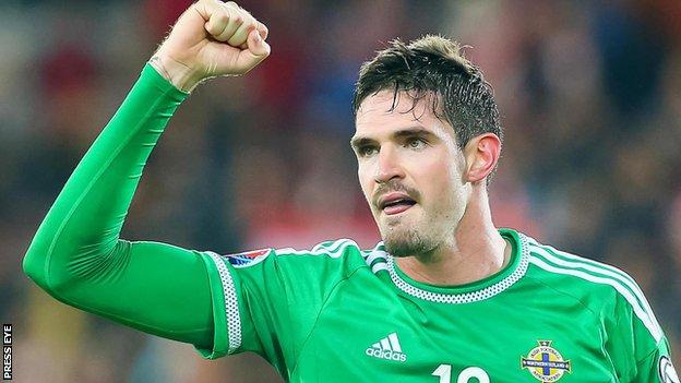 Kyle Lafferty has scored seven goals in Northern Ireland's Euro 2016 qualifying campaign