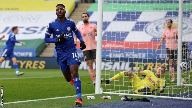 Leicester City 5-0 Sheffield United: Kelechi Iheanacho scores hat-trick as  Blades begin life after Chris Wilder with defeat - BBC Sport