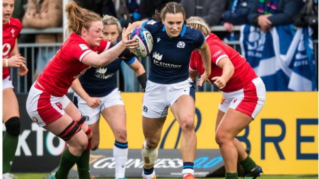 Francesca McGhie made her Scotland debut v Wales in last year's Six Nations