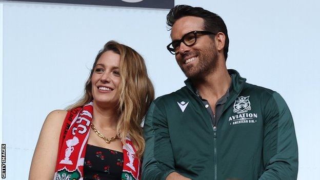Ryan Reynolds's wife, Blake Lively, has also embraced the Wrexham adventure