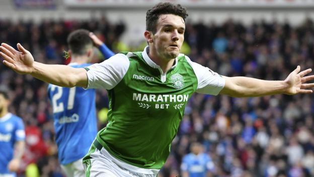 John McGinn: Celtic make official approach for Hibernian midfielder