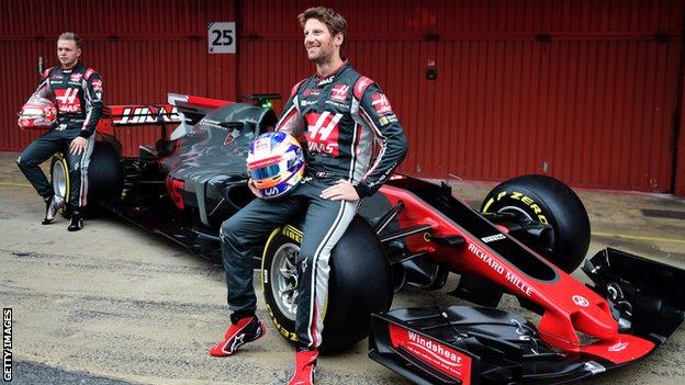 Kevin Magnussen & Romain Grosjean
