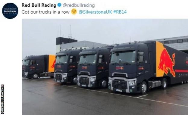 Red Bull at Silverstone