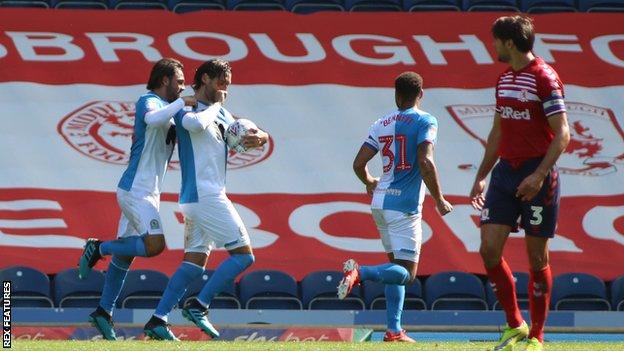 Blackburn celebrate