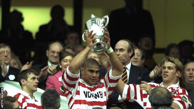 Va'aiga Tuigamala won three league titles with Wigan as well as two Challenge Cups