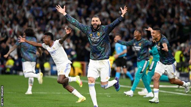 Real Madrid 3-1 Manchester City (6-5 agg): Real come back to reach  Champions League final - BBC Sport