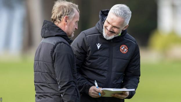 Dundee United manager Jim Goodwin