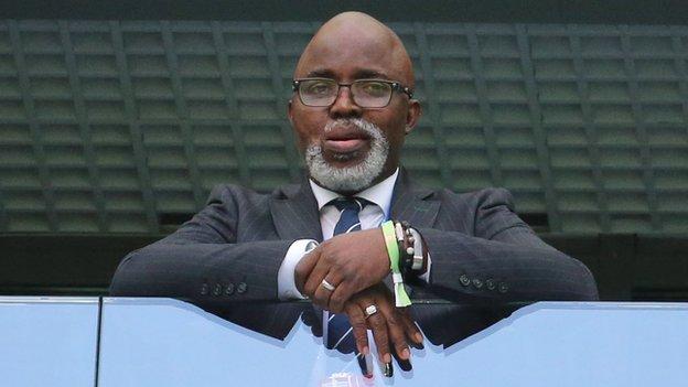 Amaju Pinnick, président de la Fédération nigériane de football