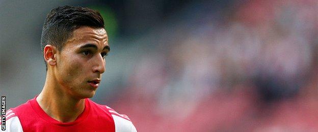 Ajax winger Anwar El Ghazi