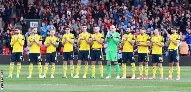 Middlesbrough's players pay tribute to Ugo Ehiogu